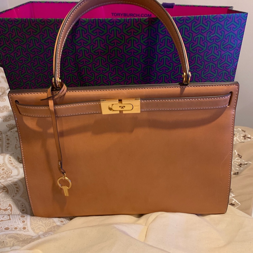 Tory Burch Lee Redzwill Satchel Authentic